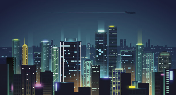 山水线条