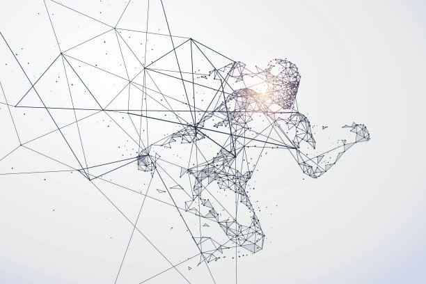 科技风商务活动背景