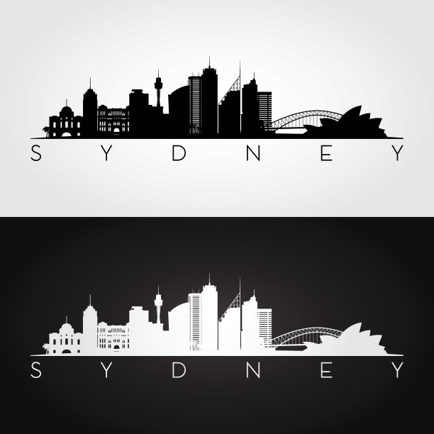 悉尼的天际线