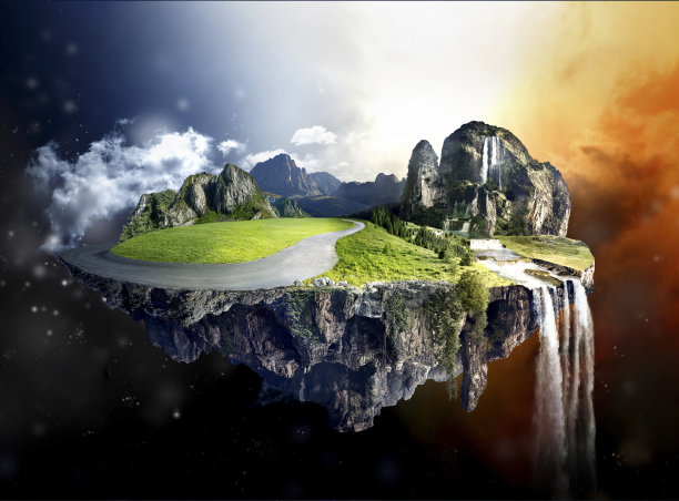 floating