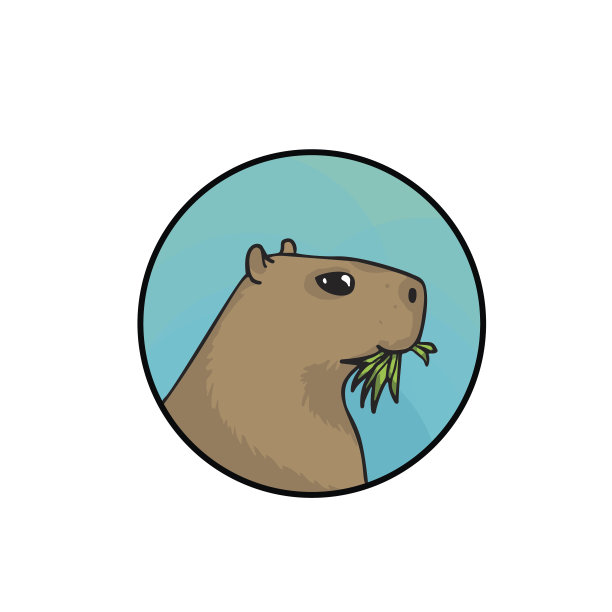 卡通水豚