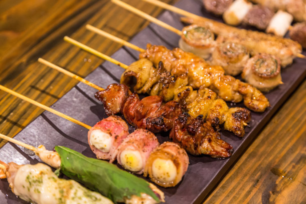 烤鸡肉串