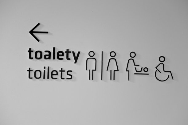 厕所标志牌
