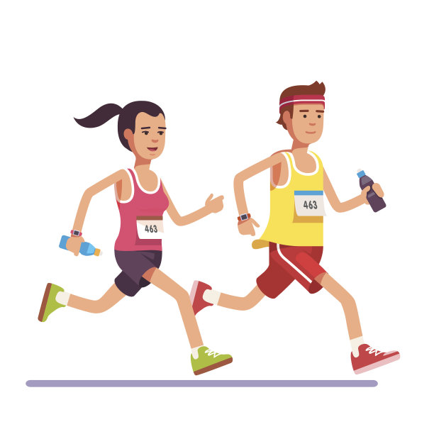 running
