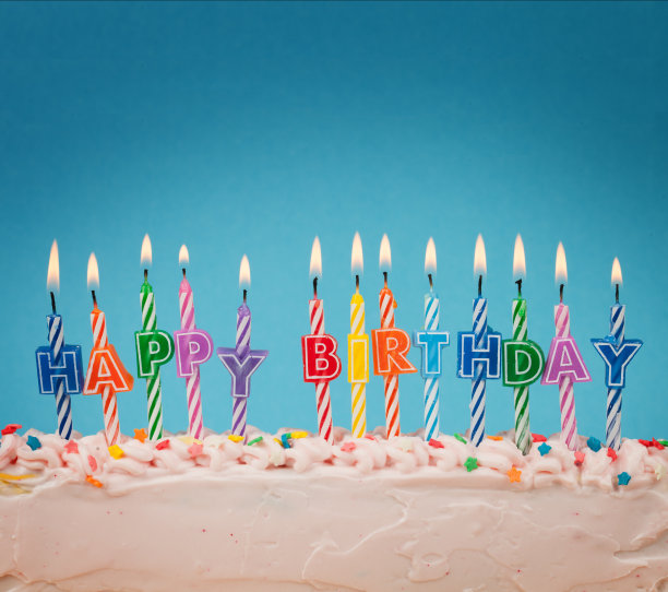 生日蜡烛,生日,生日蛋糕