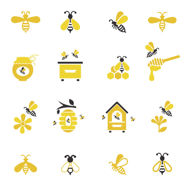 蜜蜂标志