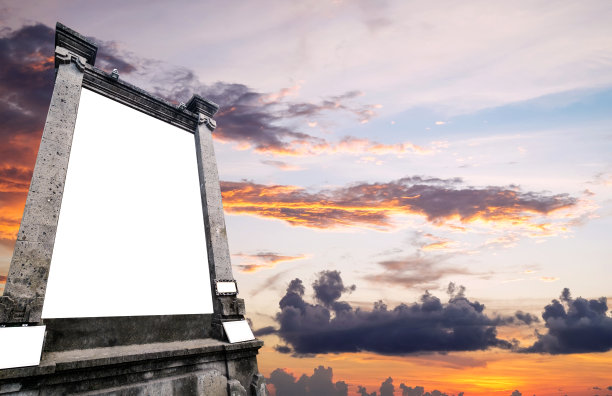 户外宣传栏造型