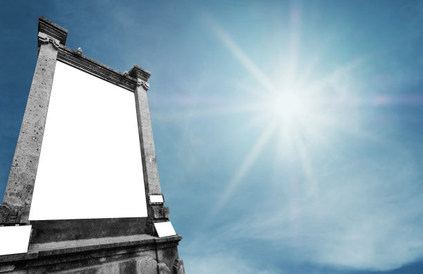 户外宣传栏造型