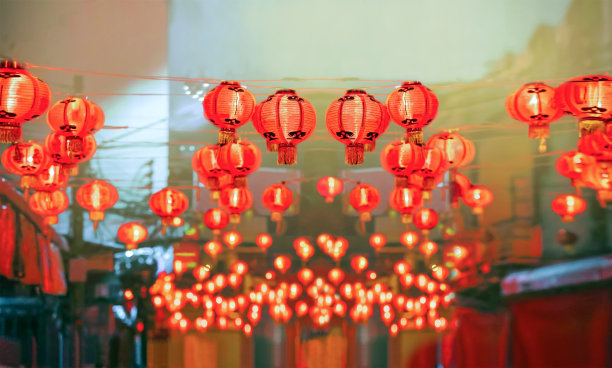 中国年红灯笼