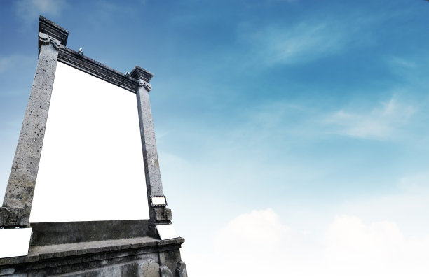 户外宣传栏造型