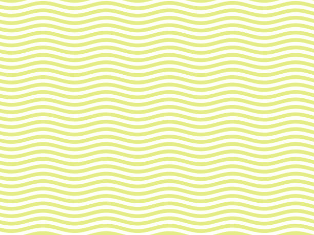 黄绿竖条纹简约背景图案