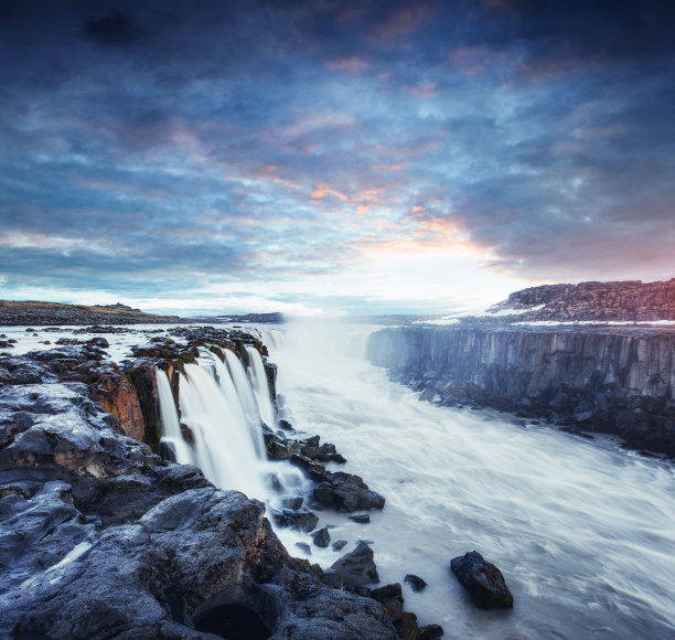waterfalls