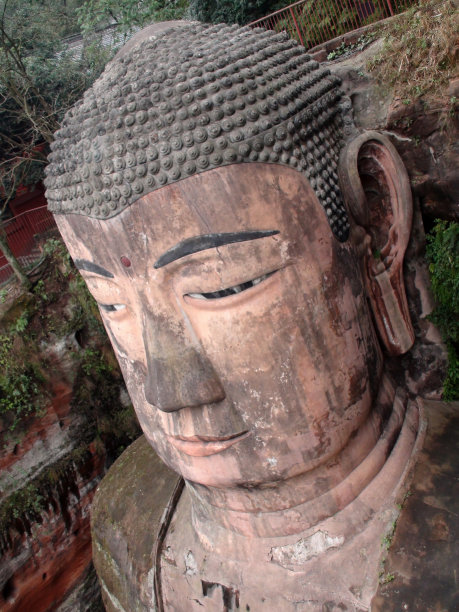 四川乐山大佛景区