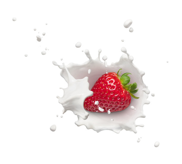 草莓牛乳