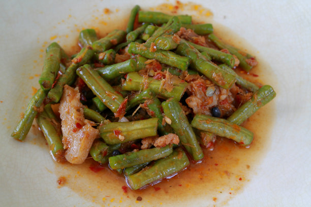 扁豆炒肉