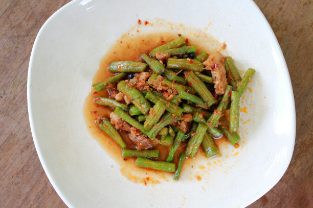扁豆炒肉