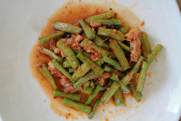 扁豆炒肉
