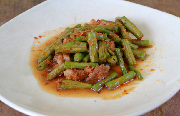 扁豆炒肉