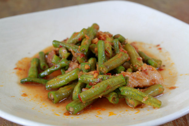 扁豆炒肉