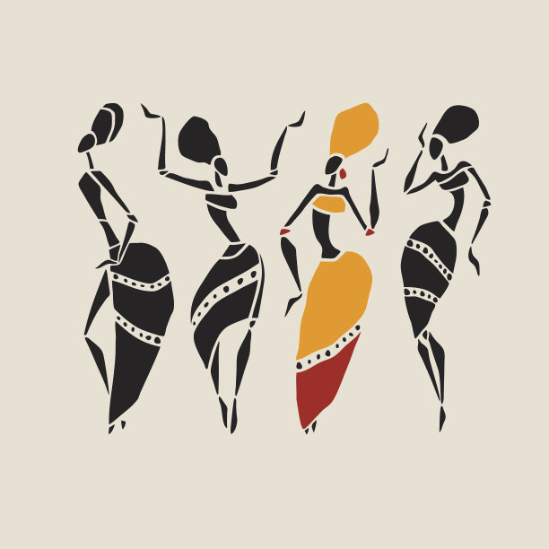 非洲女人艺术装饰画