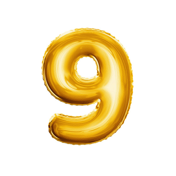 nine