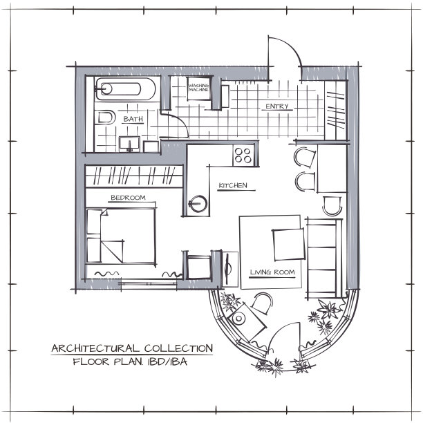 建筑结构平面施工图