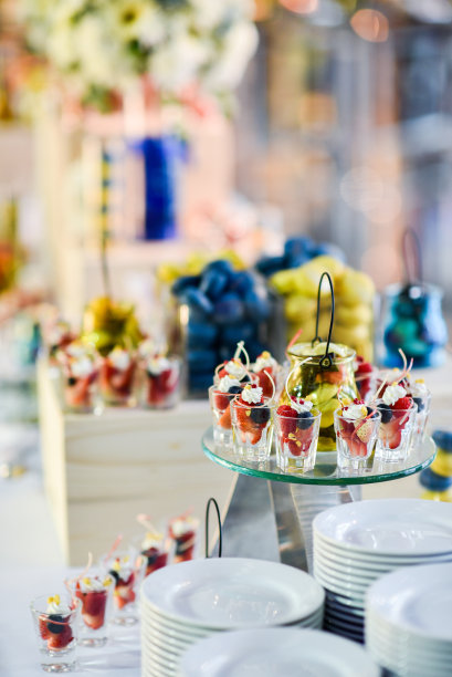 竖版健康食堂文化墙