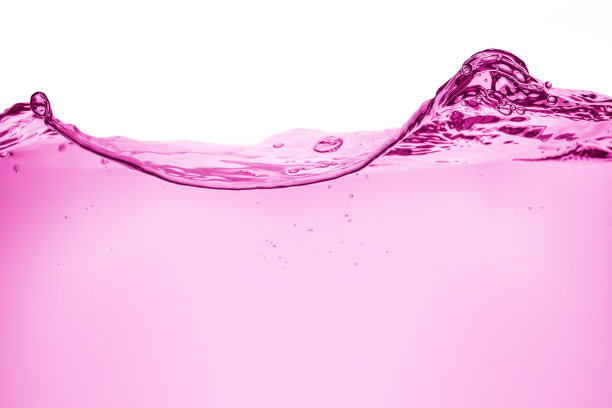 粉色水纹