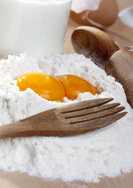 小麦面团,面粉,意大利干面条