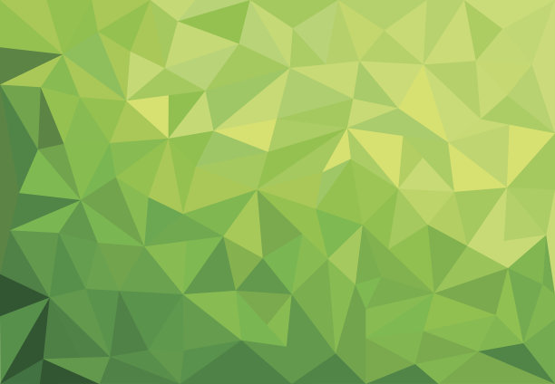 绿色拼接几何背景