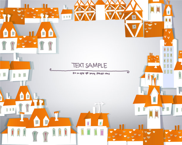 面包车文字背景素材