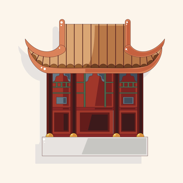 宝塔,符号,矢量