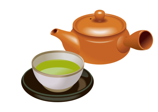 黄绿色茶水