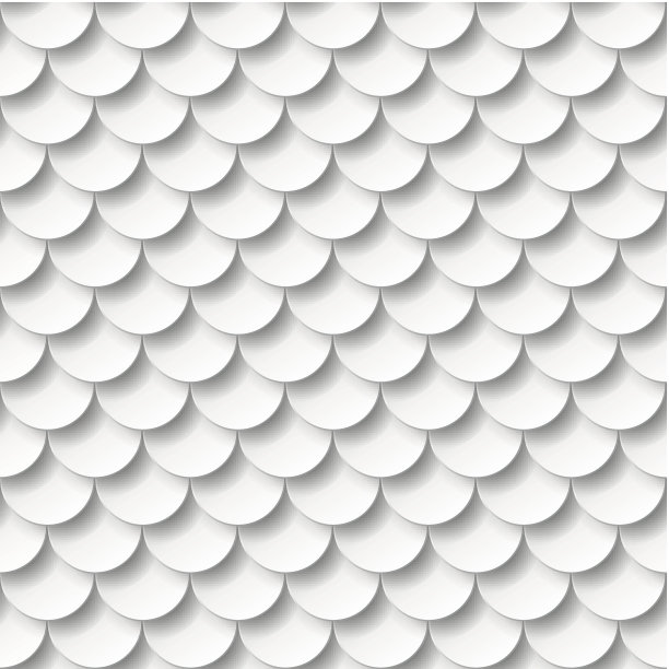 鳞纹矢量插画