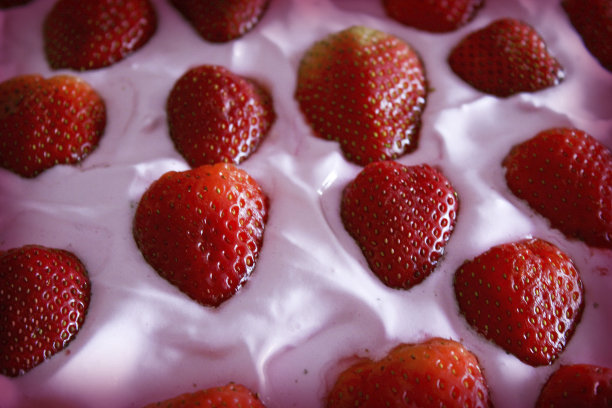 草莓蛋糕素材