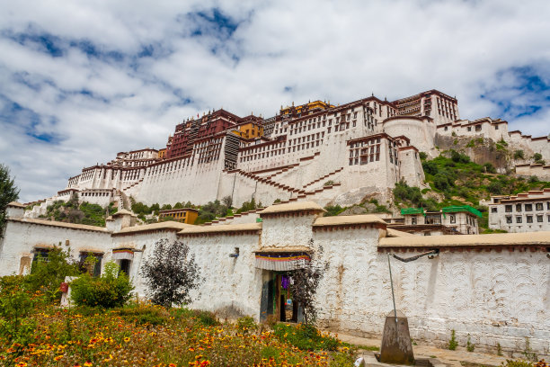 布达拉宫风光,西藏拉萨