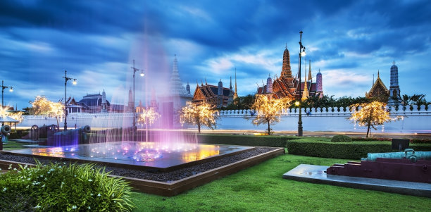泰国曼谷大皇宫宫墙