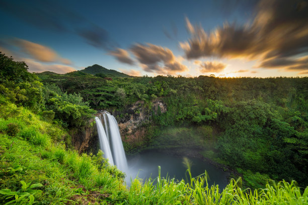 夏威夷毛伊岛美丽的热带风景