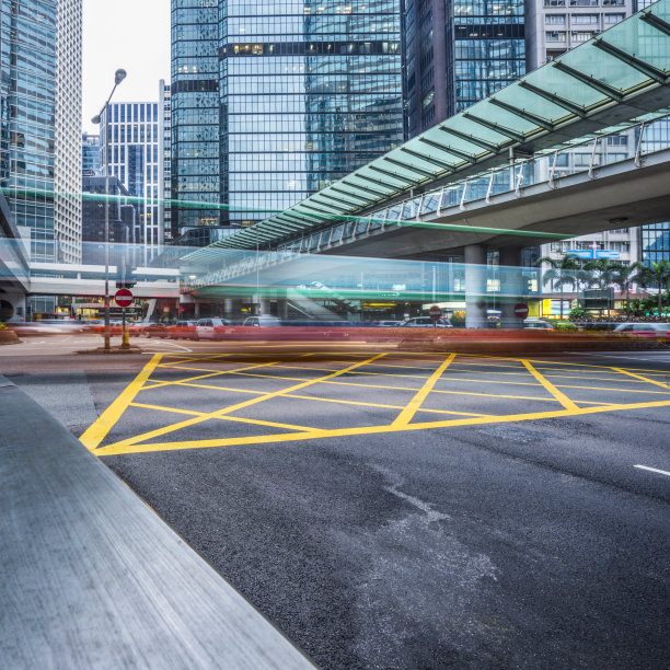 香港中环街道街景