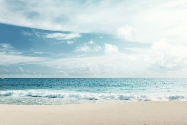 大海 沙滩 蓝天