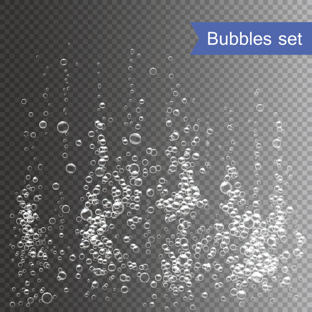 透明气泡素材