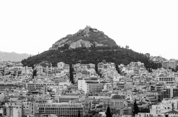 雅典建筑老照片