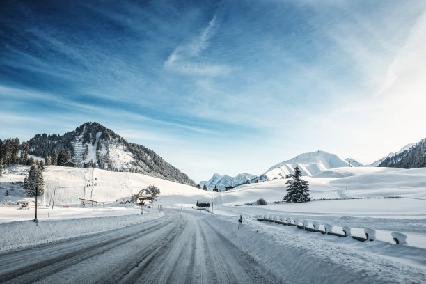 冰天雪地 冬天 雪景 风景 自