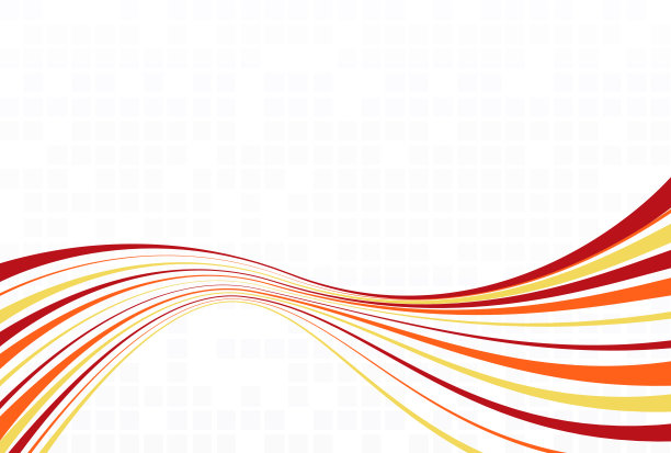 活动主视觉橙色科技背景