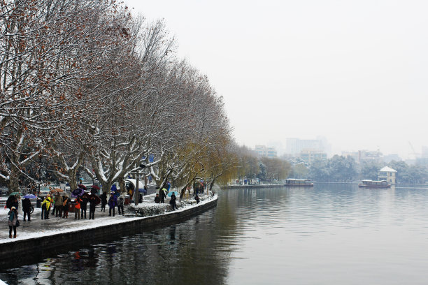 杭州西湖冬季