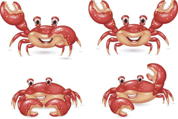 螃蟹卡通形象