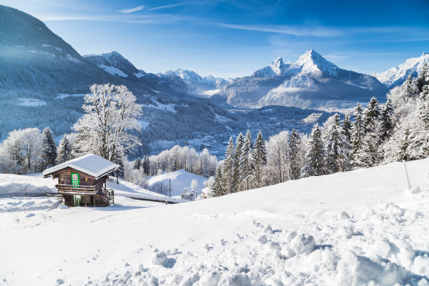 冰天雪地 冬天 雪景 风景 自