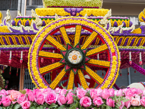 节日花车