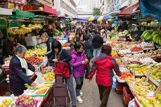 香港九龙旅游风光和各种美食