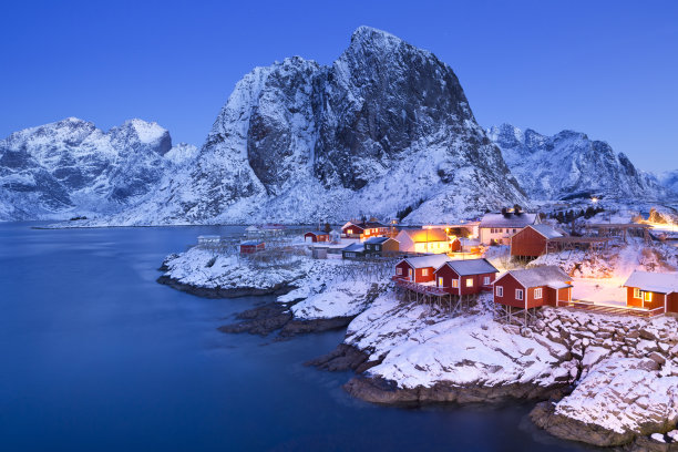 冰天雪地 冬天 雪景 风景 自